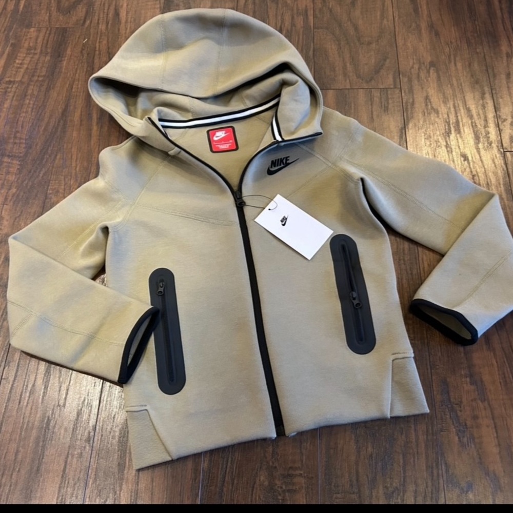 NWT KIDS NIKE Tech Fleece Zip-up Hoodie Sweatshirt Jacket Hooded
